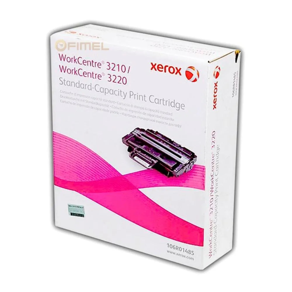 Original Xerox 3210/3220 Standard Yield Black Laser Toner Cartridge, 106R01485