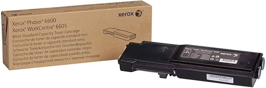 Genuine Xerox Phaser 6600 / WorkCentre 6605 Black Toner Cartridge
