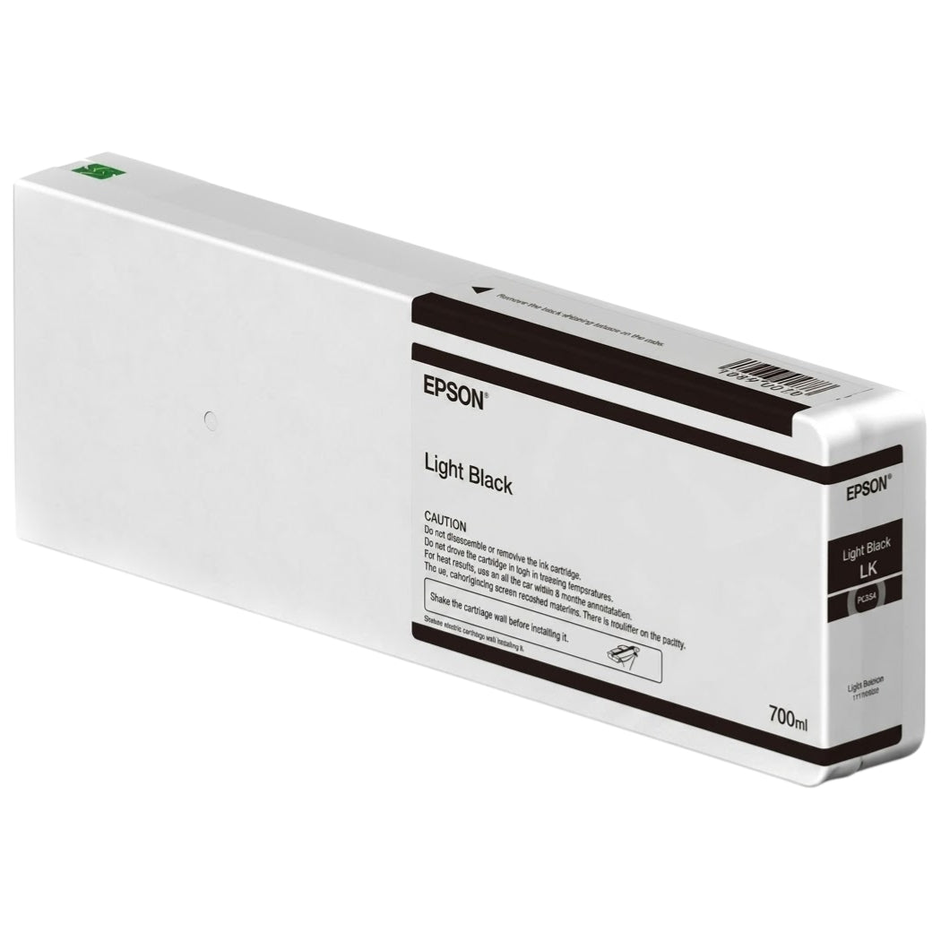 Genuine Epson T55K7 700ml UltraChrome HD Light Black Ink Cartridge, T55K700