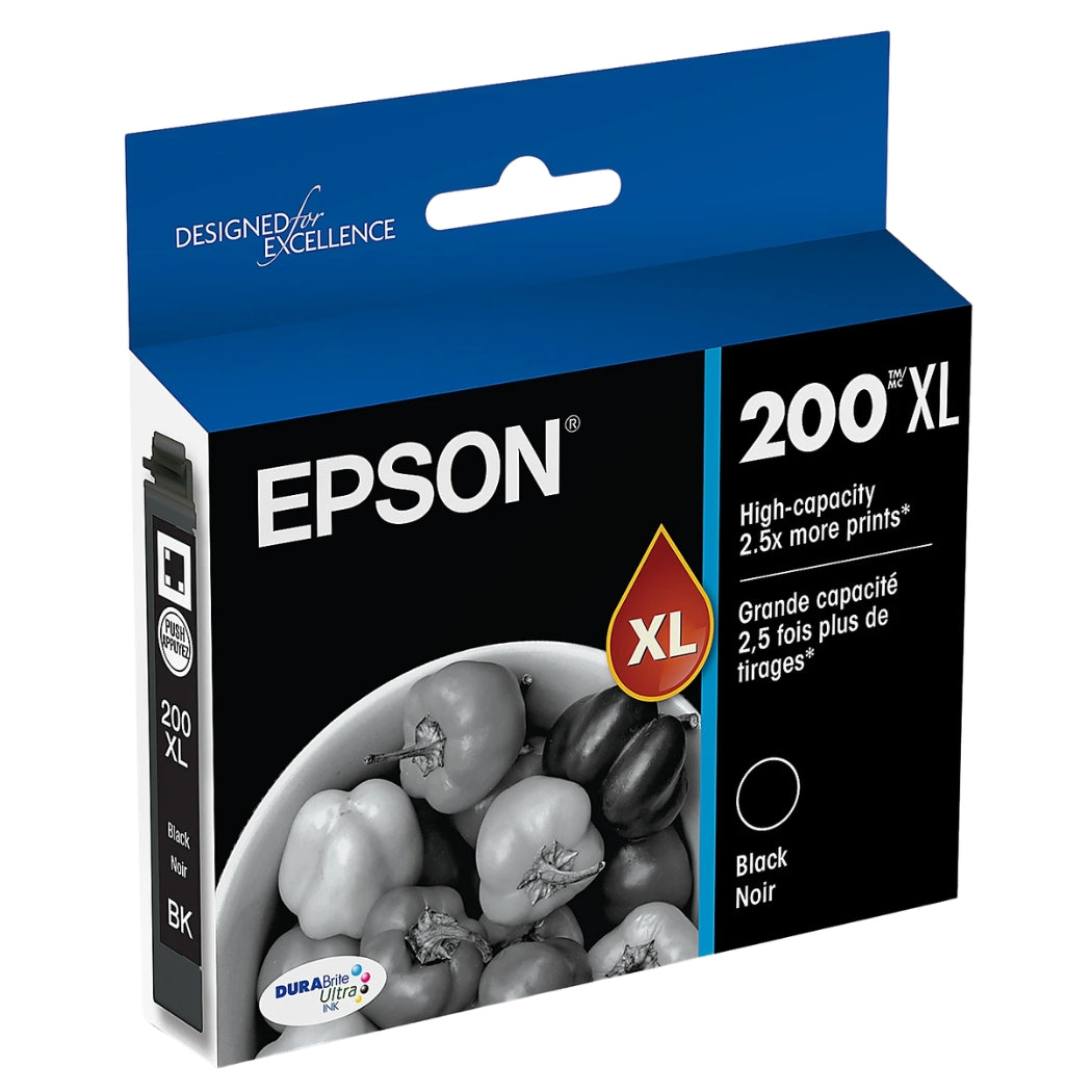 Genuine Epson 200XL Black Ink Cartridge