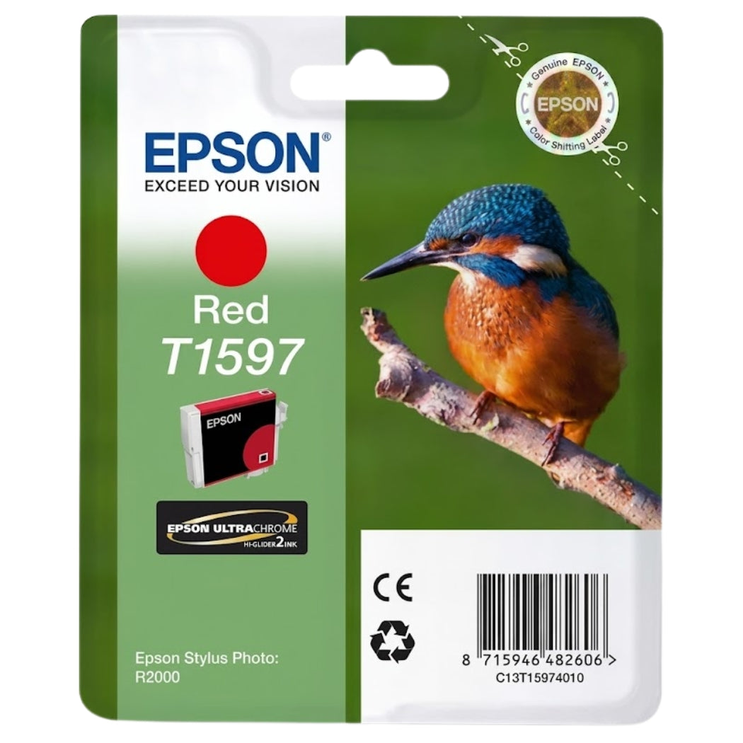 Epson T1597 Red Ink Cartridge