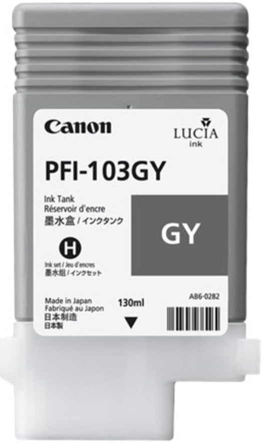 Original Canon PFI-103 PFI-103GY 2213B001AA Grey 130ml Ink Tank