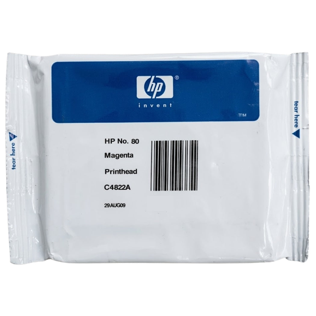 Original HP 80 Standard Yield Magenta Printhead, C4822A