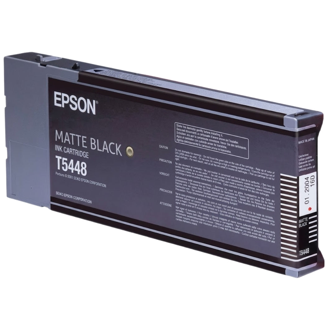 Epson T5448 High-Yield Matte Black 220ml Ink Cartridge, T544800