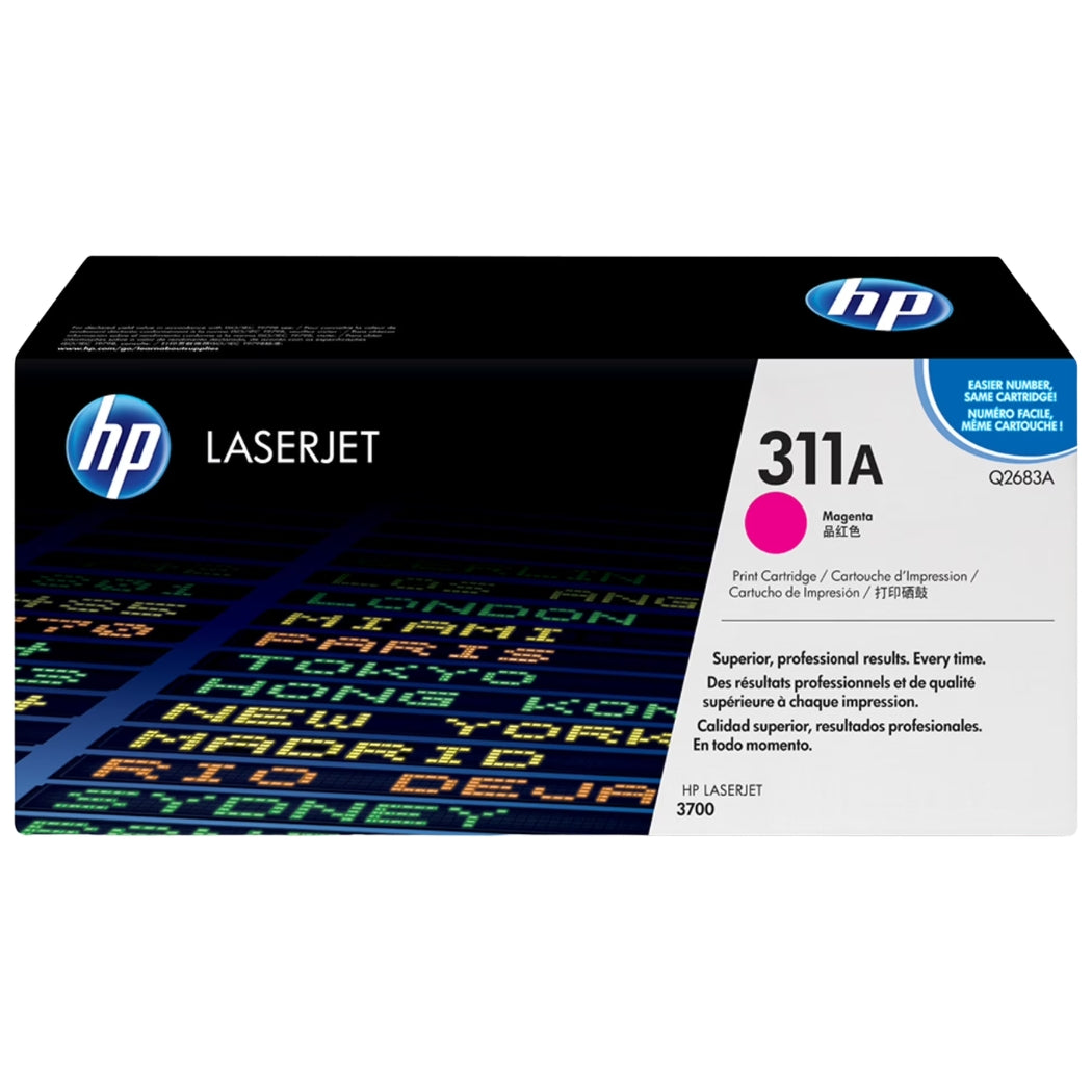 HP 311A Magenta Toner Cartridge, Q2683A