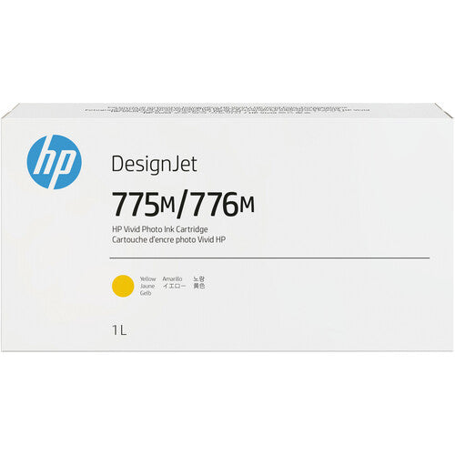 Genuine HP 775M/776M Yellow DesignJet Ink Cartridge, 3WW83A