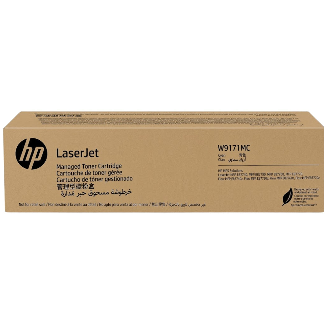Original HP W9171MC High Yield Cyan Toner Cartridge