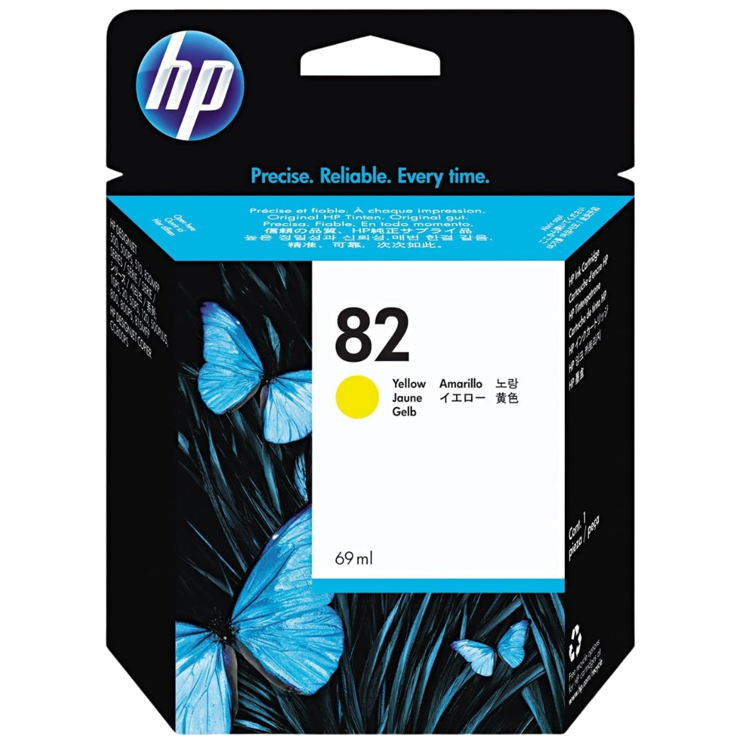 HP 82 69-ml (C4913A) Yellow Ink Cartridge