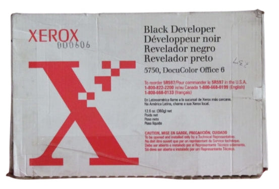 Genuine Xerox 5R597 Standard Yield Black Developer Cartridge