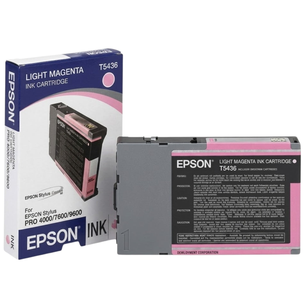 Epson T543 110ml Standard-Yield Light Magenta Ink Cartridge, T543600