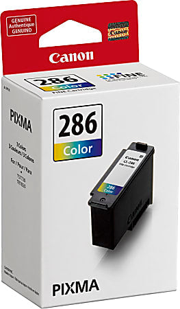 Original Canon CL-286 Standard Yield Color Ink Cartridge, 6217C001
