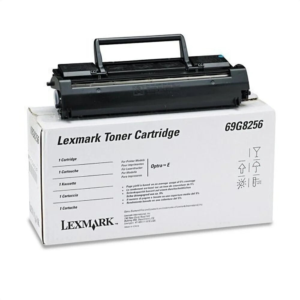 Genuine Lexmark 69G8256 Standard Yield Black Toner Cartridge