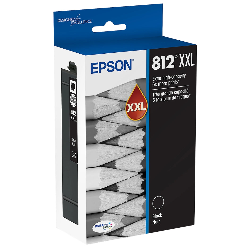 Epson T812XXL Black Extra High Yield Ink Cartridge (T812XXL120-S)