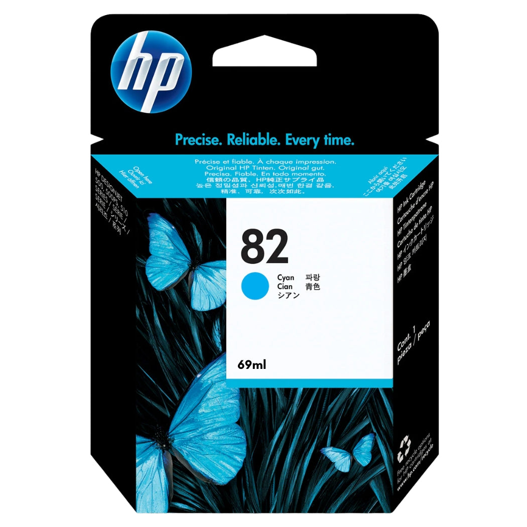 HP 82 69-ml (C4911A) Cyan Ink Cartridge
