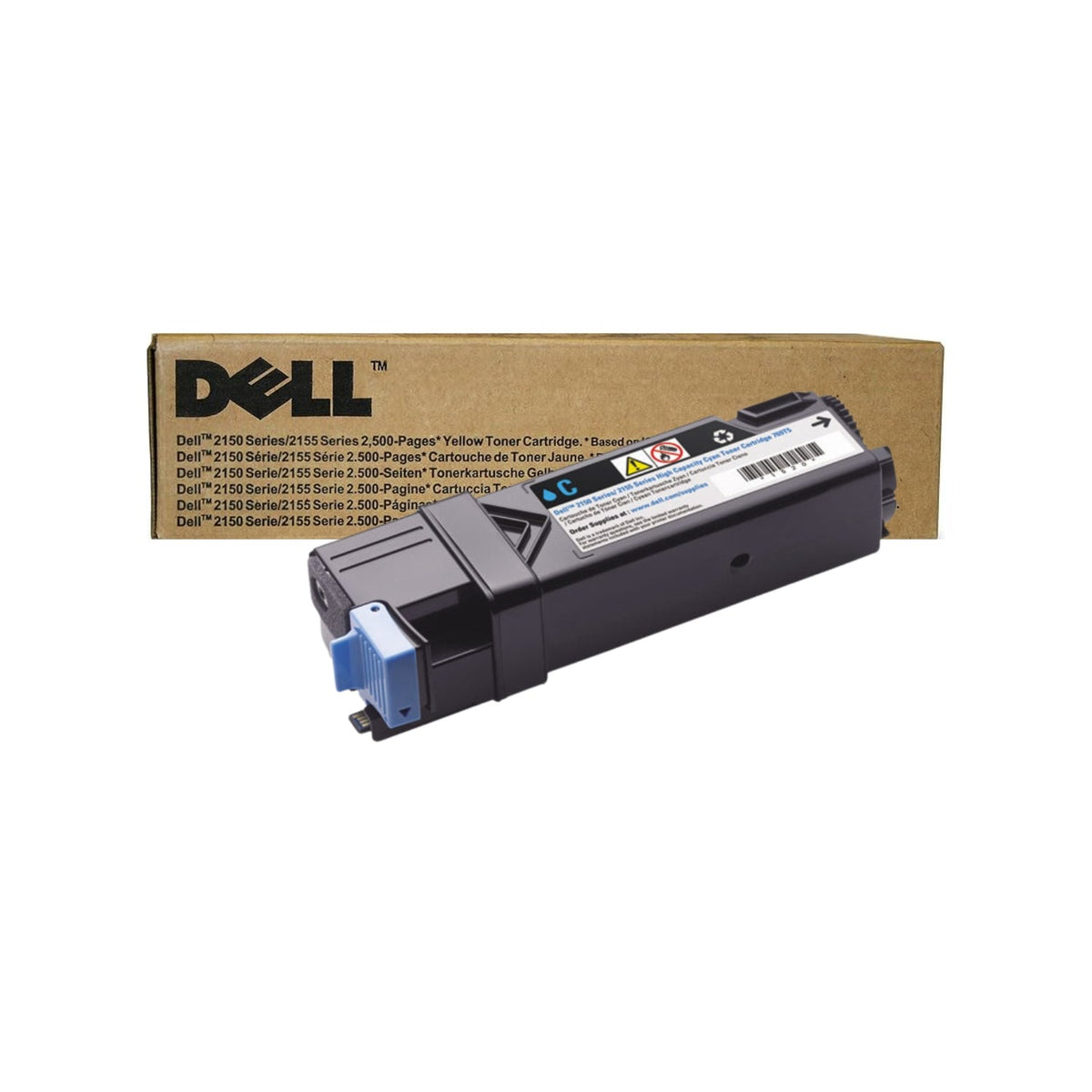 Genuine Dell 769T5 High Yield Cyan Toner Cartridge