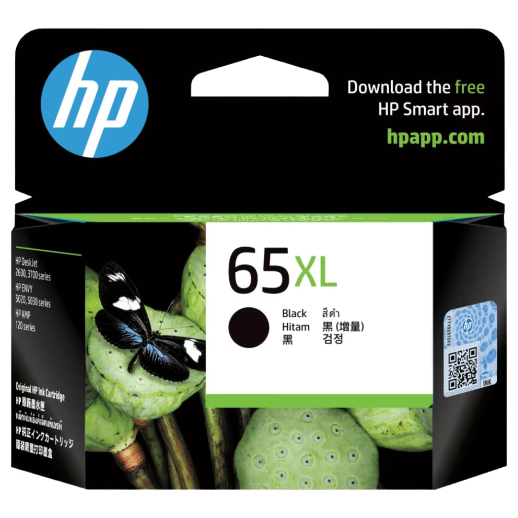 Original HP 65XL (N9K04AN) Black Ink Cartridge