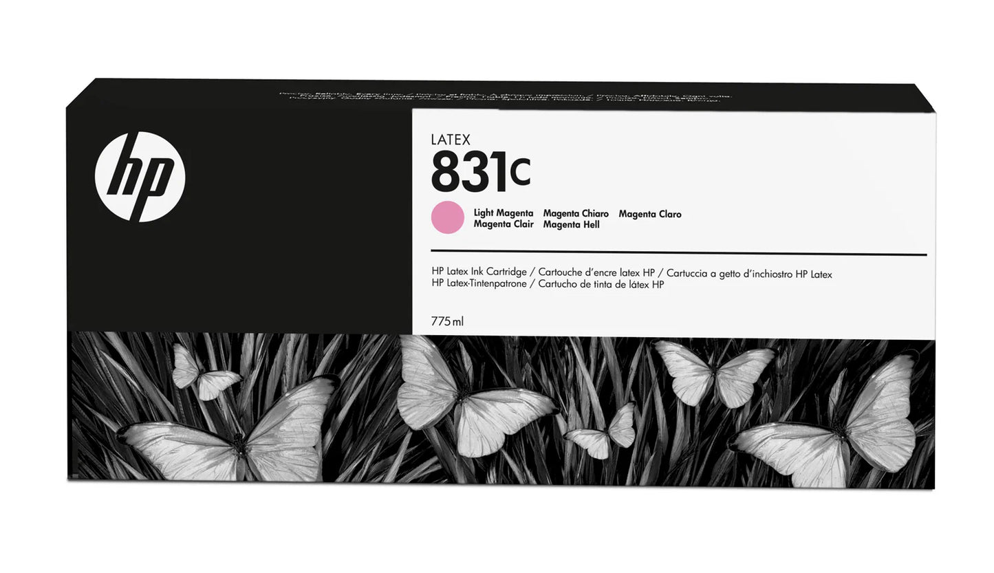 HP 831C 775-ml (CZ699A) Light Magenta Latex Ink Cartridge