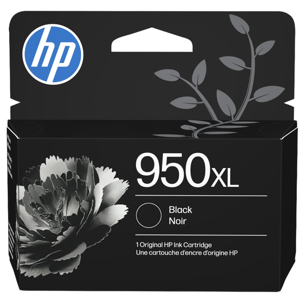 Original HP 950XL (CN045AN) Black Ink Cartridges