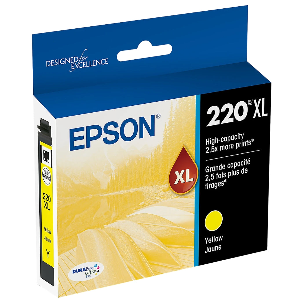 Epson 220XL High-capacity Yellow Ink Cartridge