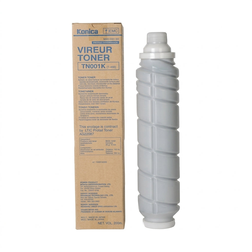 Original Konica Minolta TN401 High Yield Black Toner Cartridge, 960420