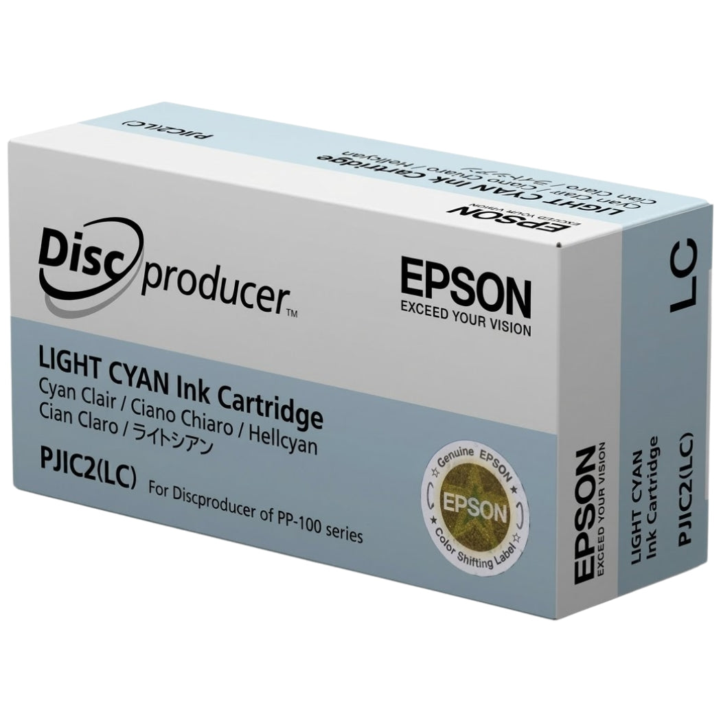 Genuine Epson PJIC2-LC Light Cyan Ink Cartridge