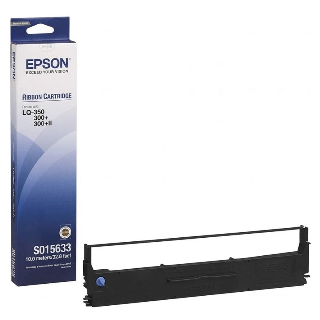 Original Epson Standard Yield Black 7753 Ribbon Cartridge, S015633
