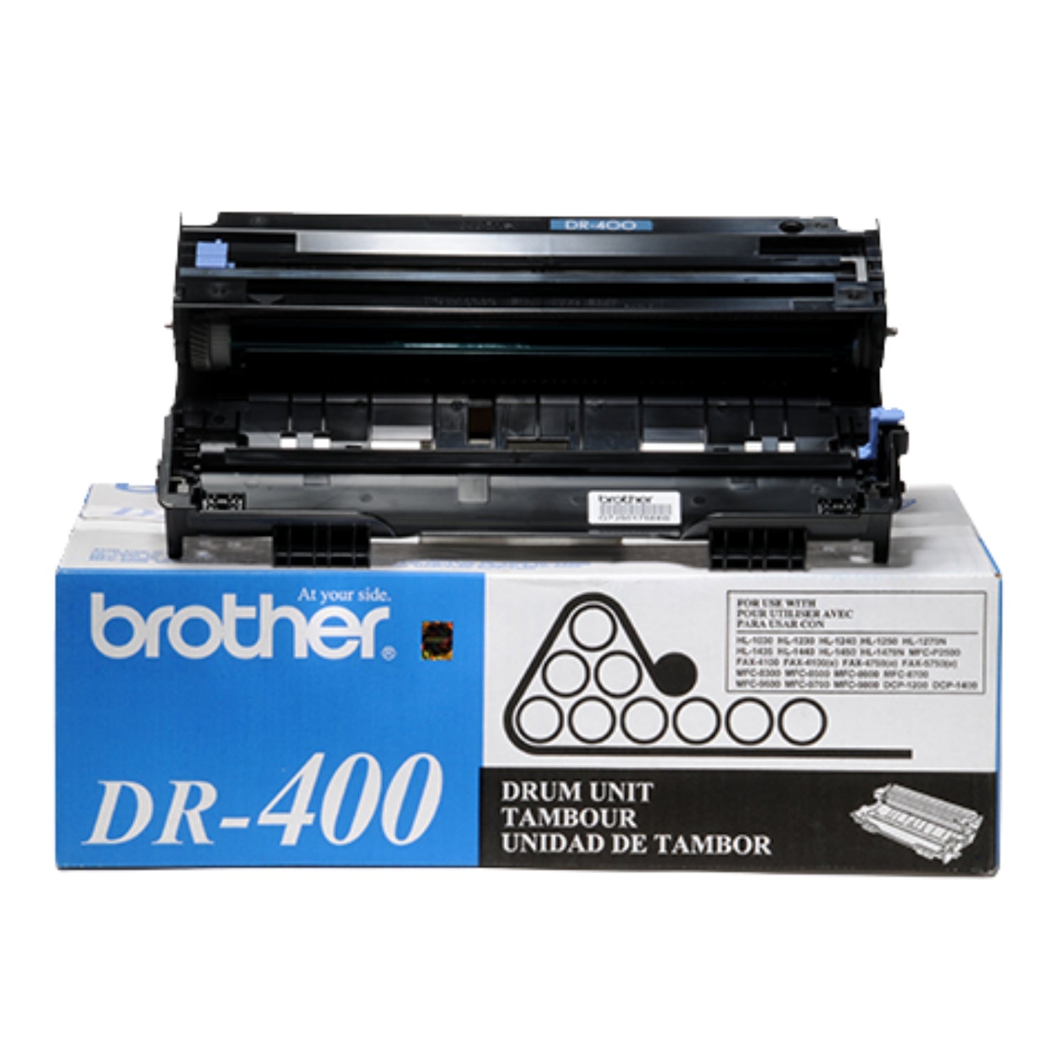 Genuine Brother DR-400 Standard-Yield Black Laser Drum Unit