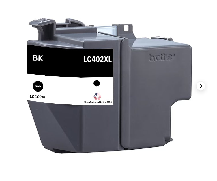 JIT Brand for Brother LC402XL Black High Yield Remanufactured in USA Inkjet Cartridge