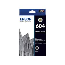 Original Epson 604 Standard Yield Black Ink Cartridge, C13T10G14010