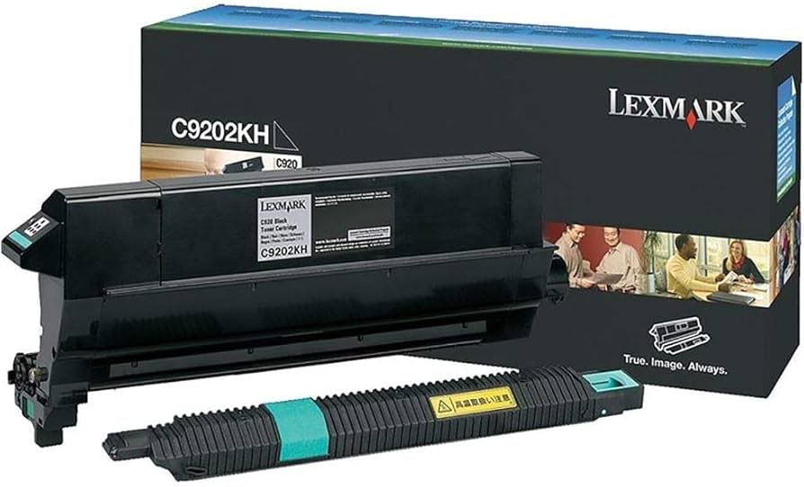 Genuine Lexmark C920 Standard Yield Black Toner Cartridge, C9202KH