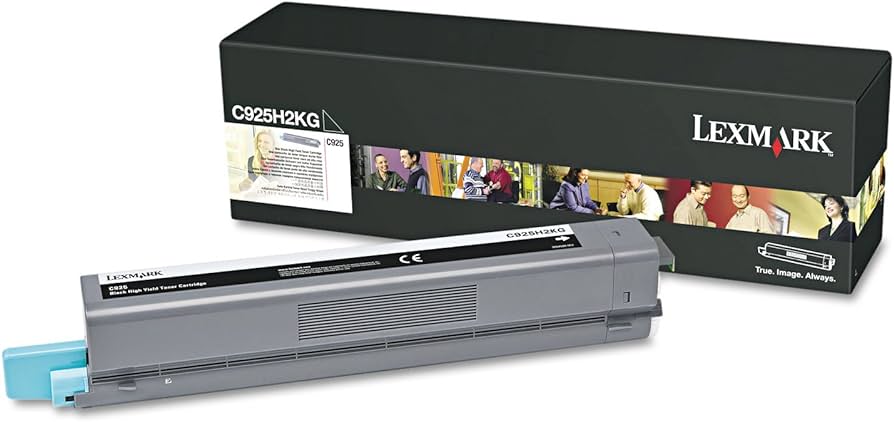 Original Lexmark C925 High Yield Black Toner Cartridge, C925H2KG