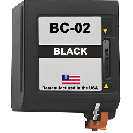 JIT Brand for Canon BC-02 Black Remanufactured in the USA Ink Cartridge
