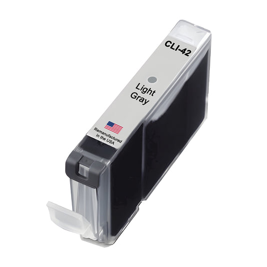 JIT Brand for Canon CLI-42 Light Gray Remanufactured in the USA Ink Cartridges