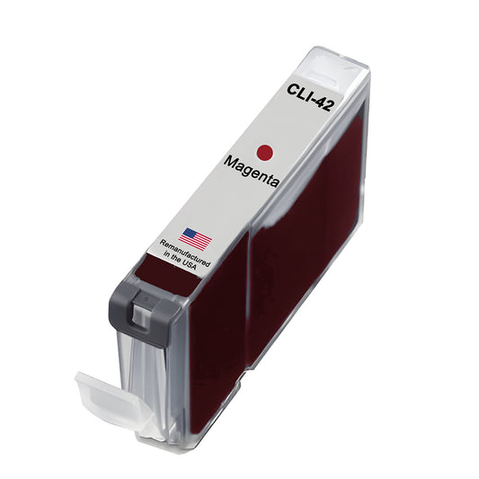JIT Brand for Canon CLI-42 Magenta Remanufactured in the USA Ink Cartridges