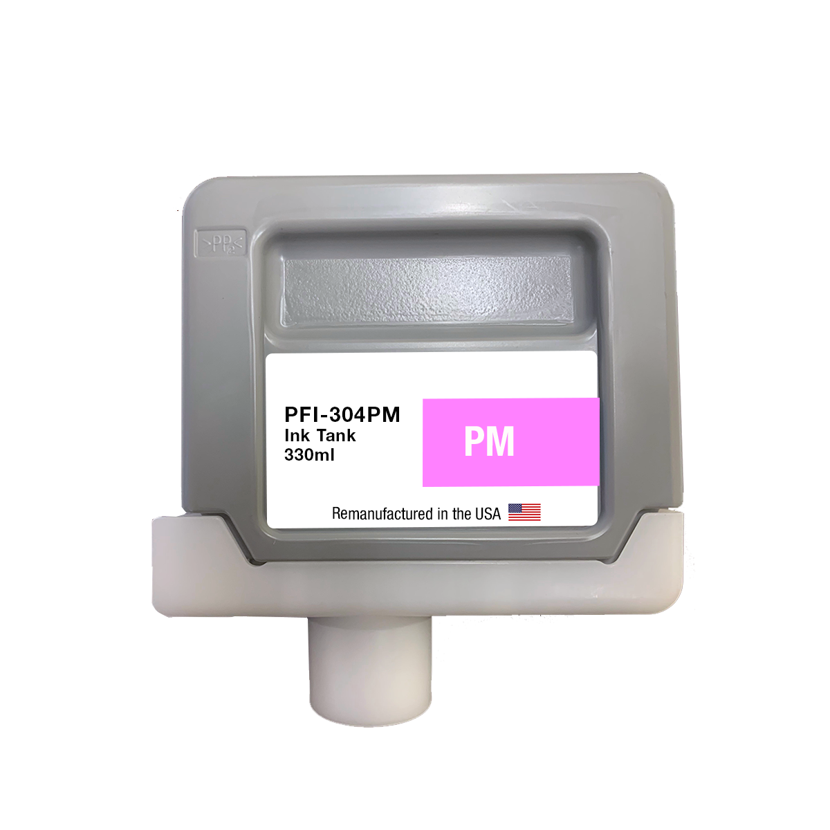 JIT Brand for Canon PFI-304 330ml Photo Magenta High Yield Remanufactured in the USA Ink Cartridge
