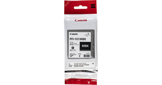 Original Canon PFI-101 130mL Matte Black Ink Cartridge