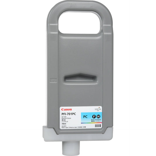 Canon PFI-701 Photo Cyan Standard Yield Ink Cartridge (0904B001)