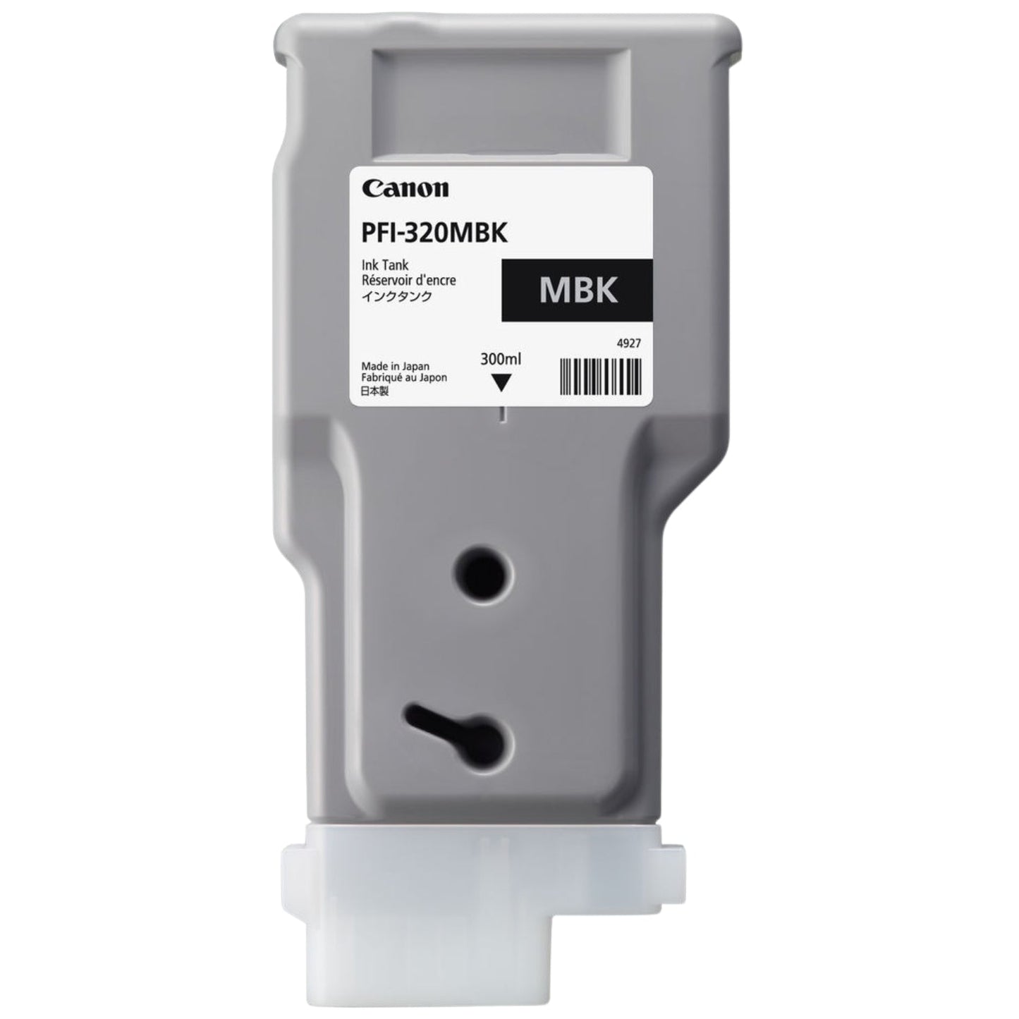 Canon PFI-320MBK 300ml High-Yield Matte Black Ink Cartridge, 2889C001AA