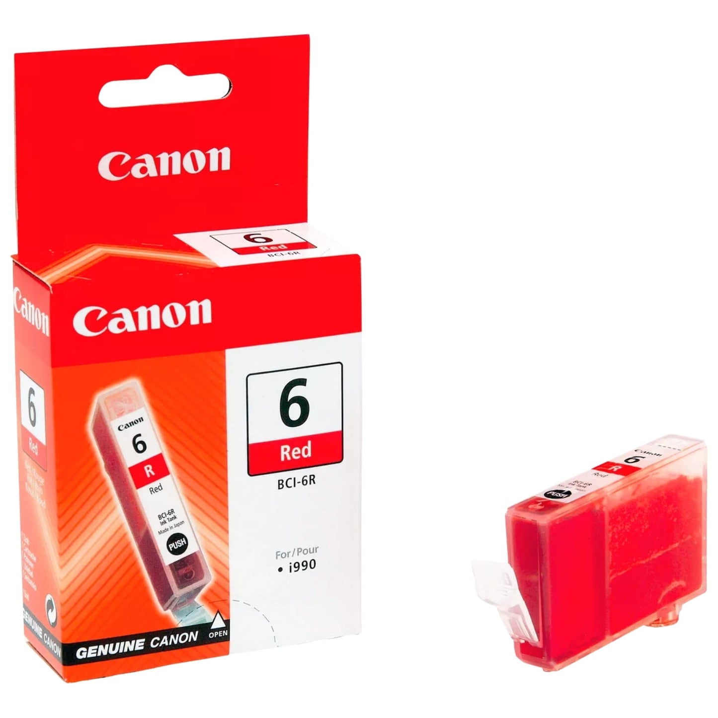 Original Canon BCI-6 Red Ink Cartridge