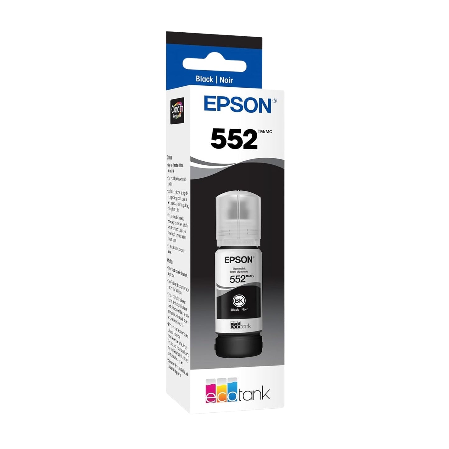 Original Epson T552 Black Ink Bottle, T552020-S