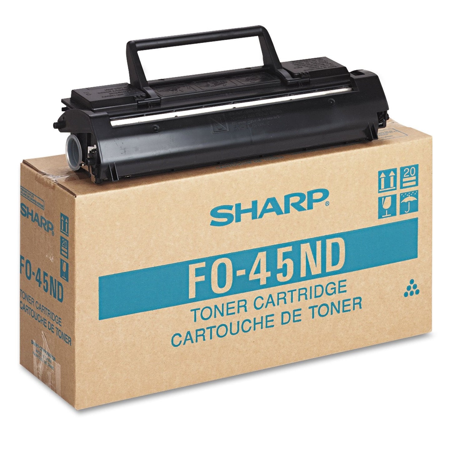 Genuine Sharp F0-45ND Standard Yield Black Toner Cartridge