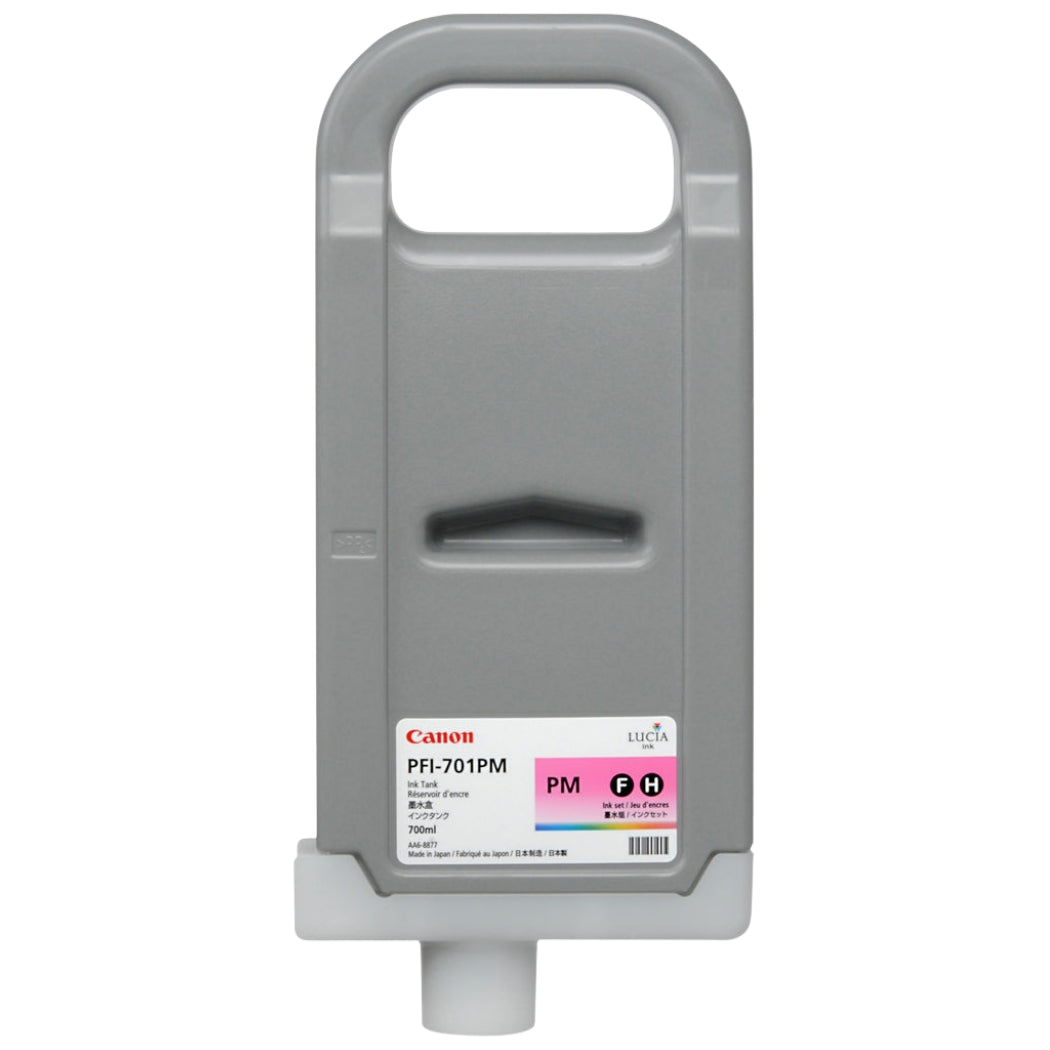 Genuine Canon 700ml PFI-701 Photo Magenta High-Yield Ink Cartridge, 0905B001AA