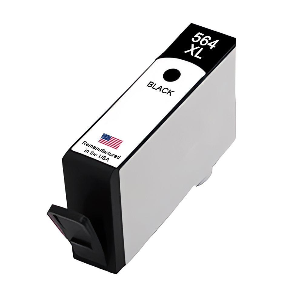 JIT Brand for HP 564XL (CN684WN) Black Remanufactured in the USA Ink Cartridge