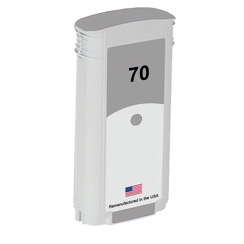 JIT Brand for HP 70 130-ml (C9450A) Gray Remanufactured in the USA Ink Cartridge