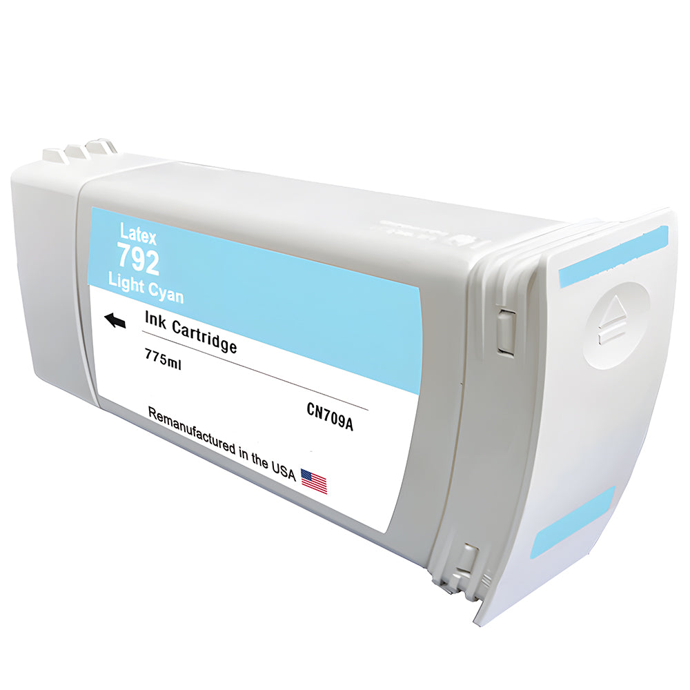 JIT Brand for HP 792 775mL (CN709A) Light Cyan Remanufactured in the USA Ink Cartridge