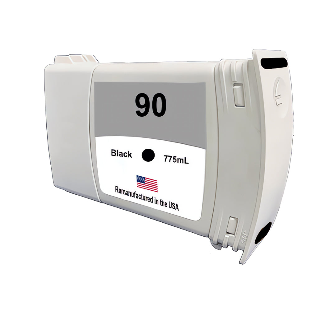 JIT Brand for HP 90 775mL (C5059A) Black Remanufactured in the USA Ink Cartridge