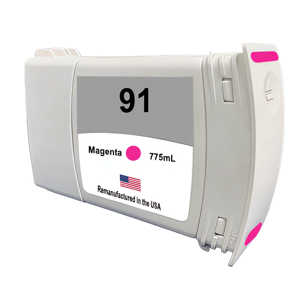 JIT Brand for HP 91 775mL (C9468A) Magenta Remanufactured in the USA Ink Cartridge
