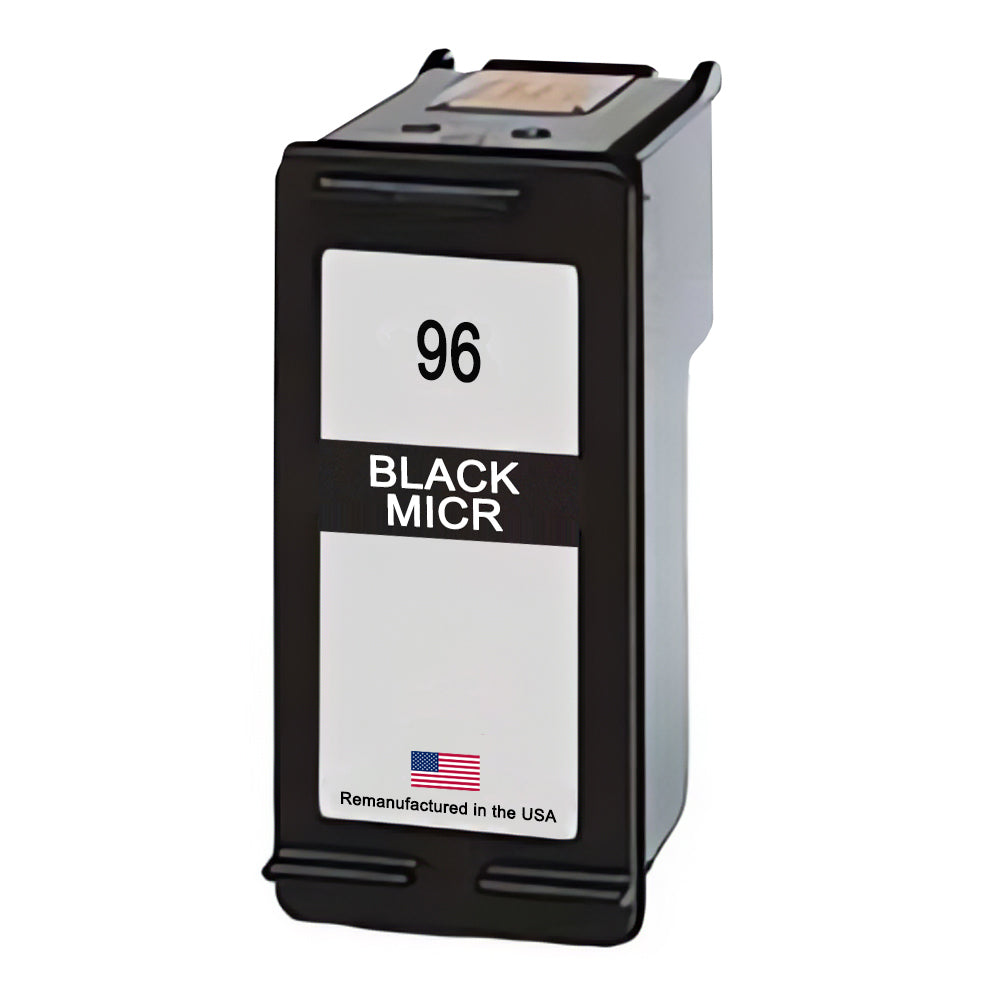 JIT Brand for HP 96 (C8767WN) Black MICR Remanufactured in the USA Ink Cartridges