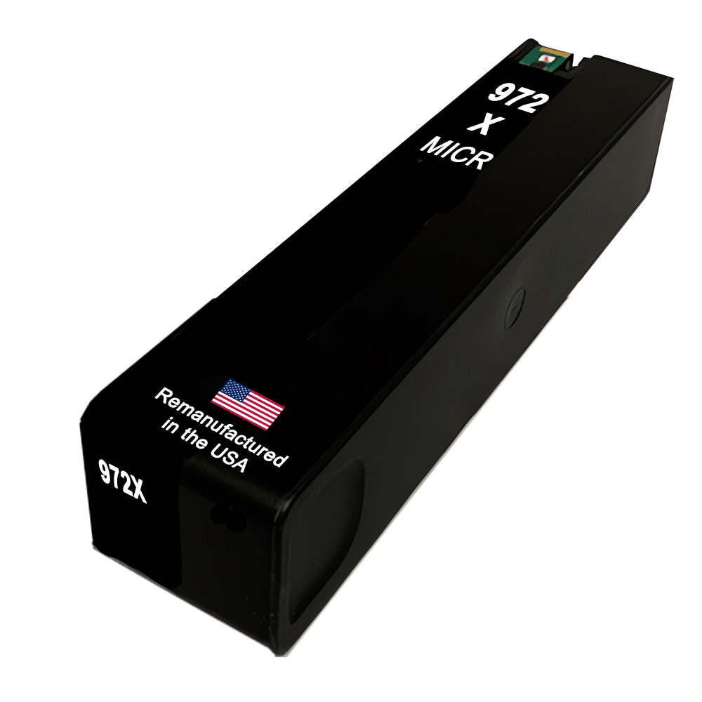 JIT Brand for HP 972X (F6T84AN) Black MICR Remanufactured in the USA Ink Cartridge