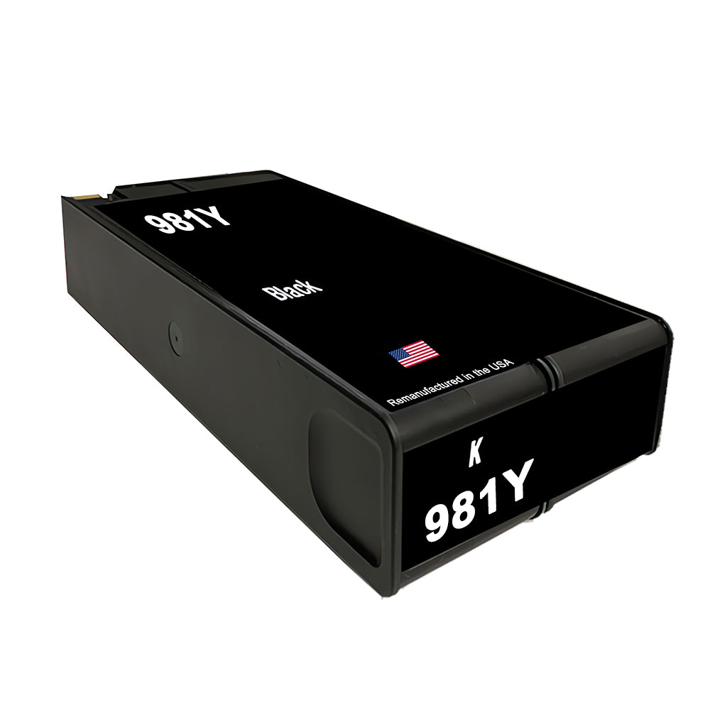 JIT Brand for HP 981Y (L0R16A) Black Remanufactured in the USA Ink Cartridge